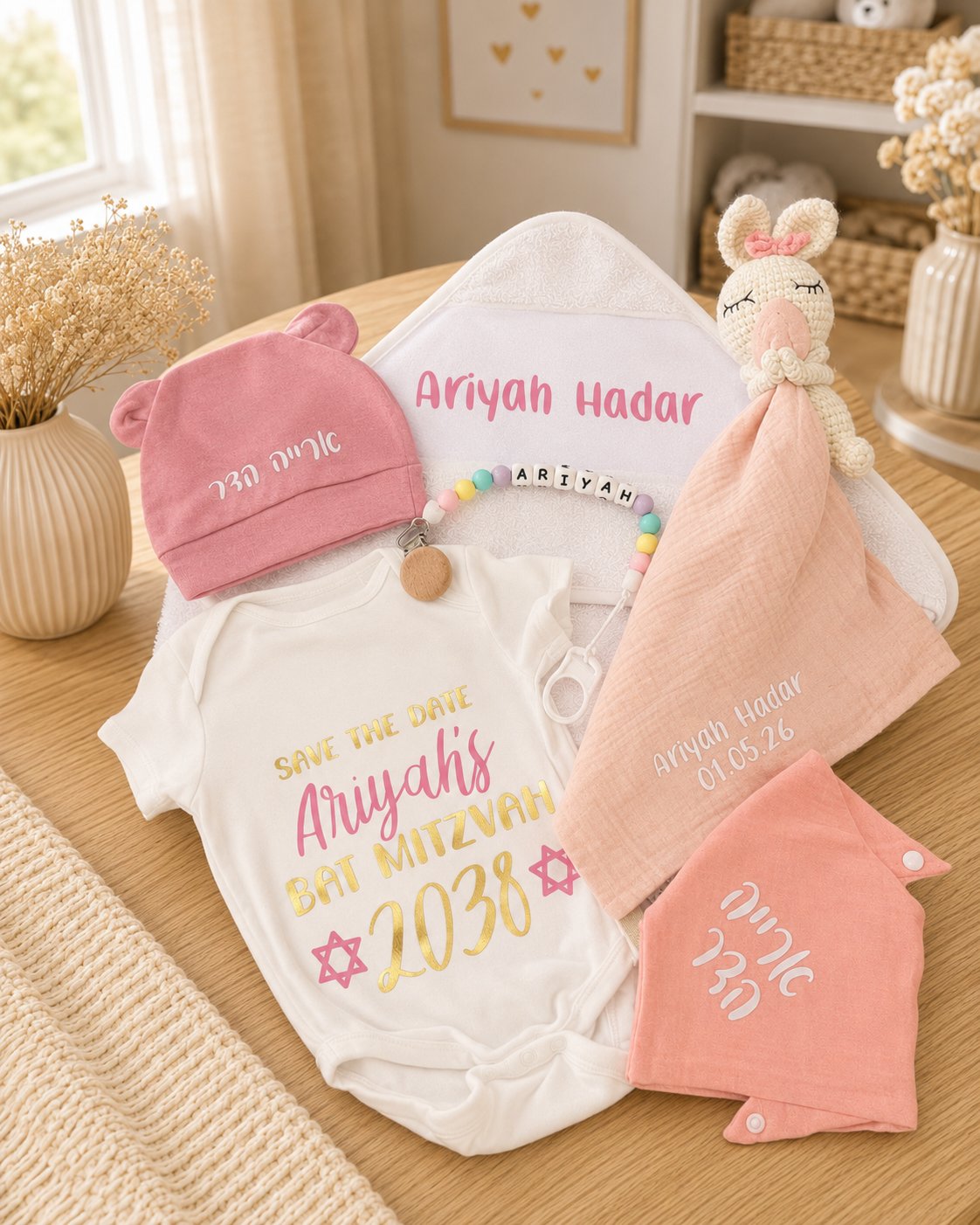 Baby Girl Gift Set - Full Spread
