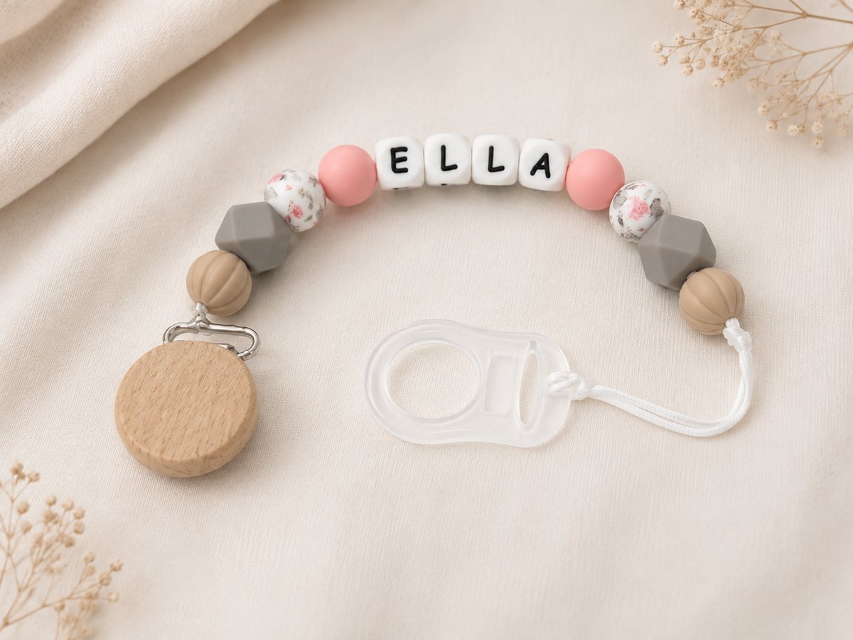 Personalized Pacifier Clip
