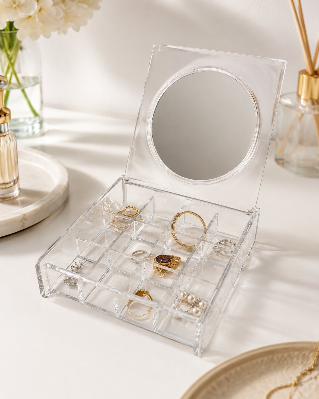 Acrylic Jewelry Organizer