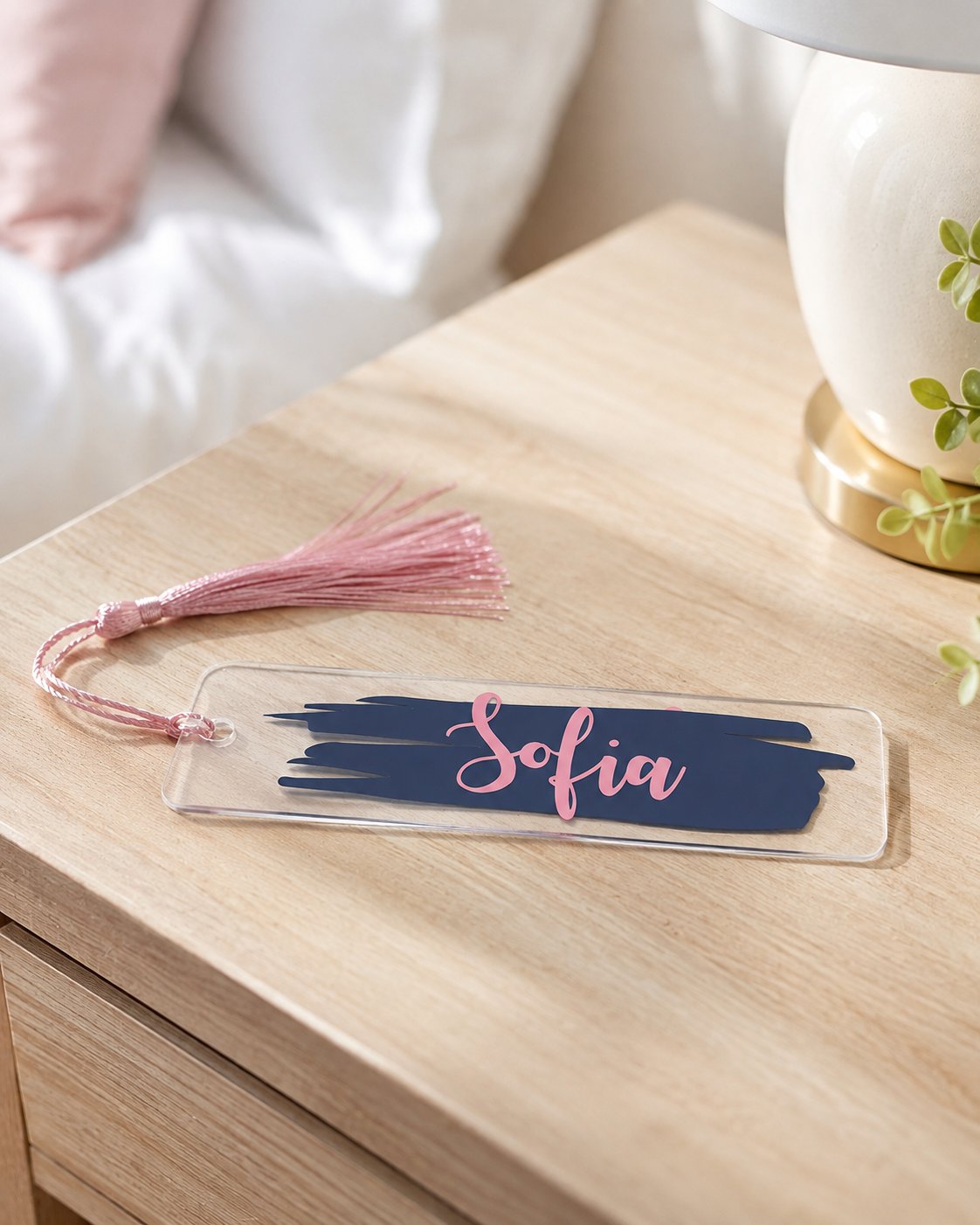 Personalized Acrylic Bookmark