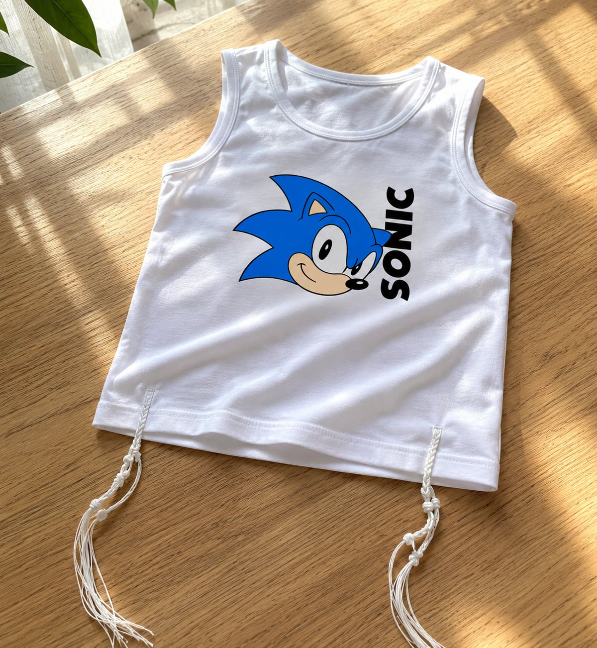 Character Tzitzit Undershirt — Sonic