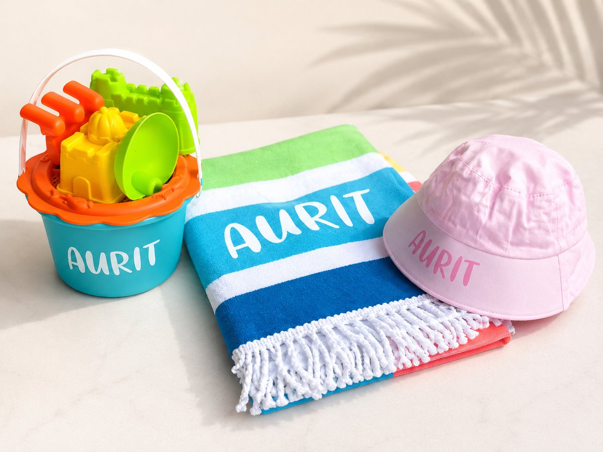 Personalized Beach Set