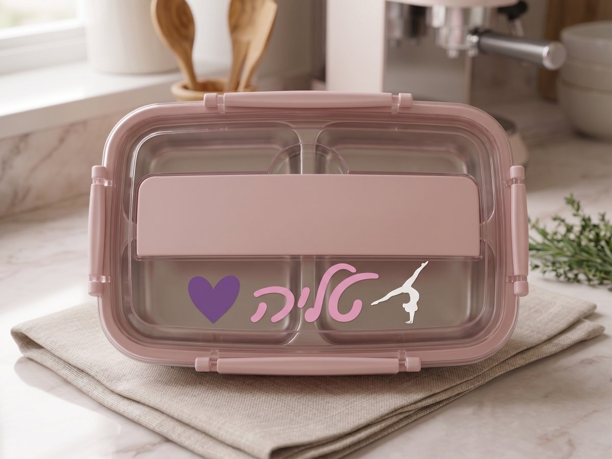 Personalized Lunchbox - Gymnastics