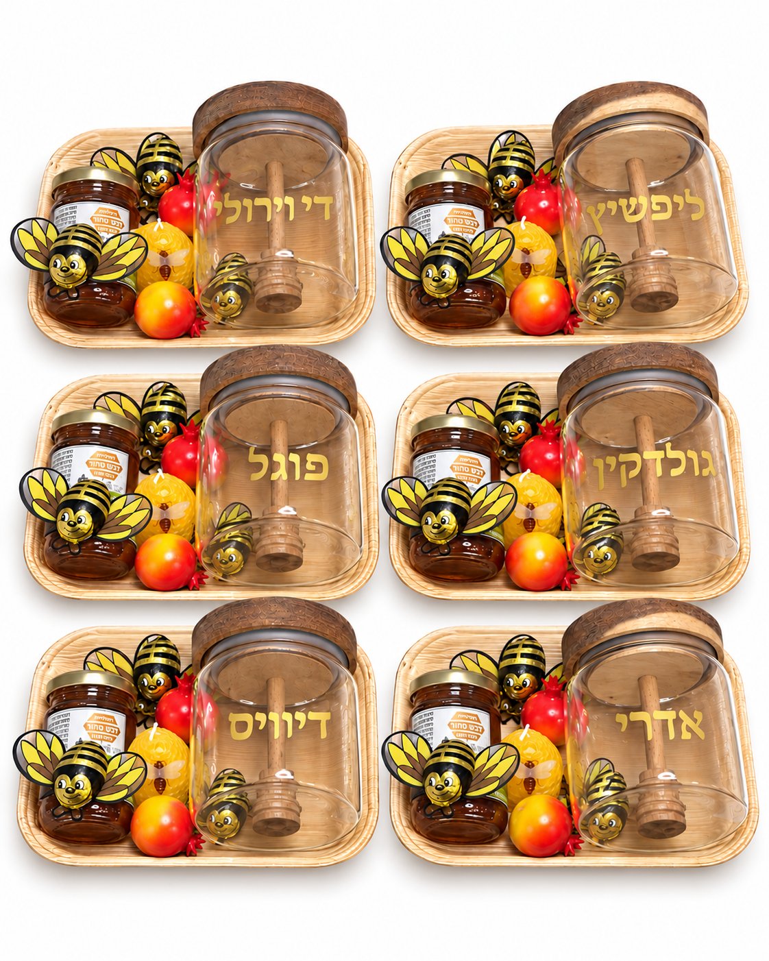 Rosh Hashana Honey Sets - Bulk